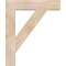 Ekena Millwork Traditional Block Smooth Bracket, Douglas Fir, 3 1/2"W x 20"D x 24"H BKT04X20X24TRA05SDF - alternate 3